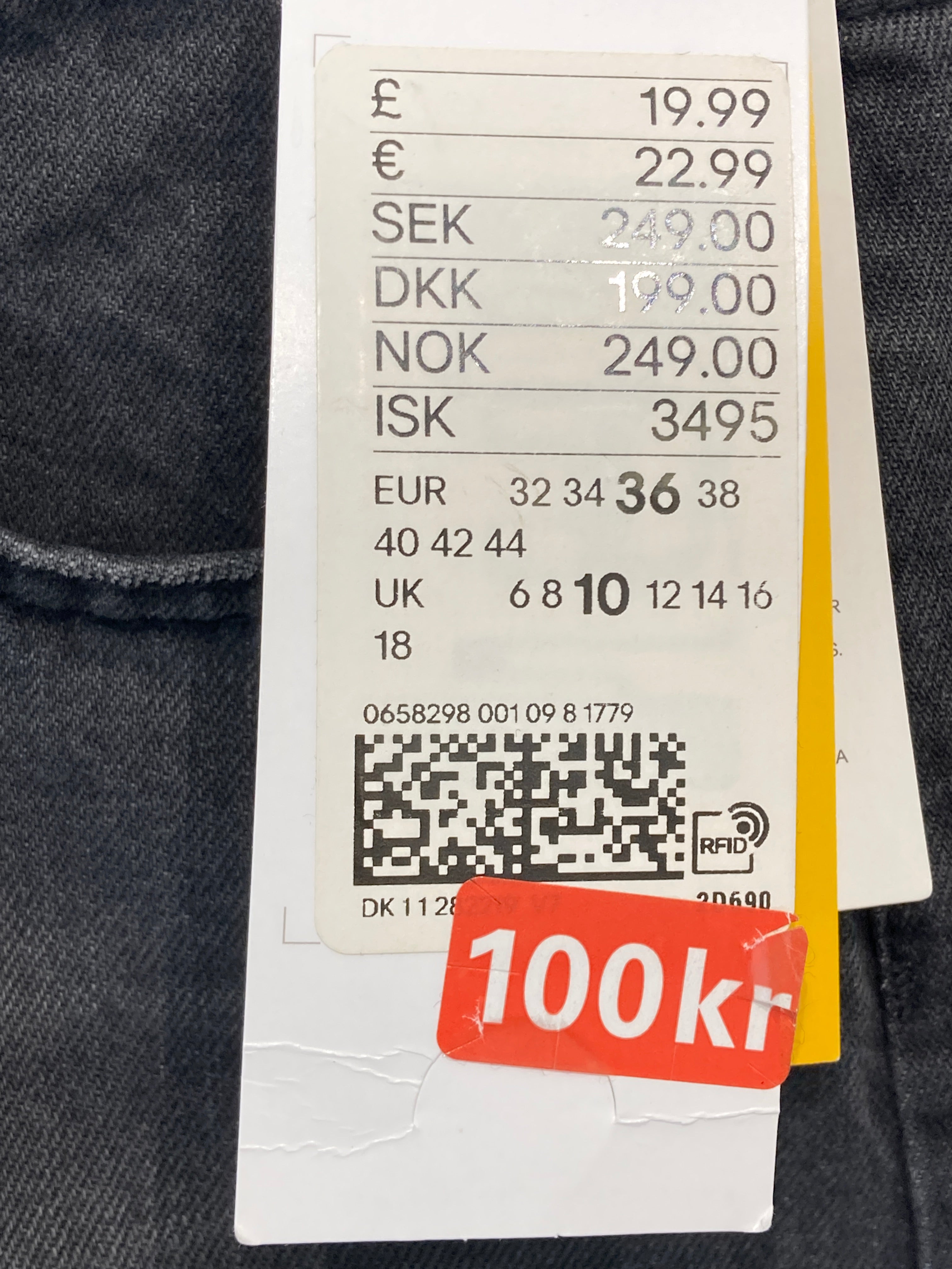 Denim Nederdel